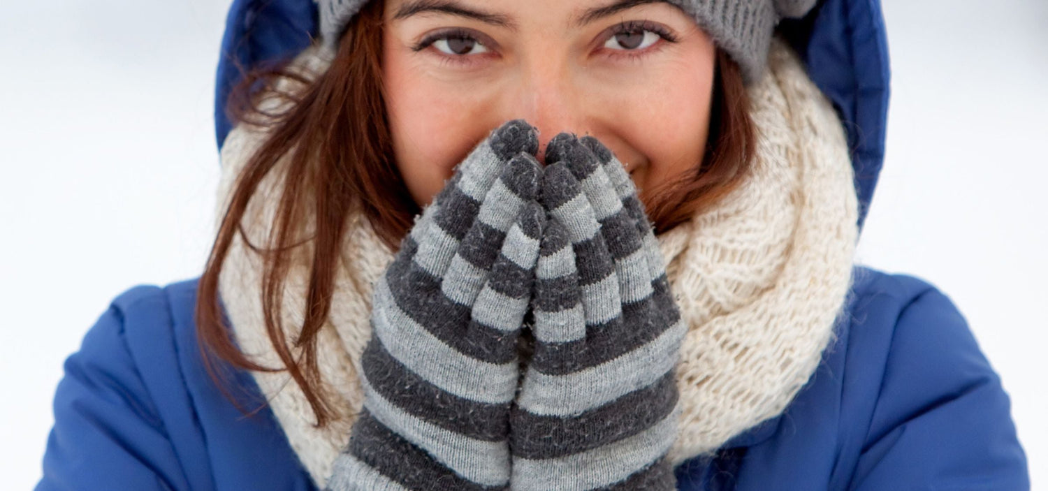 Trockene Haut im Winter