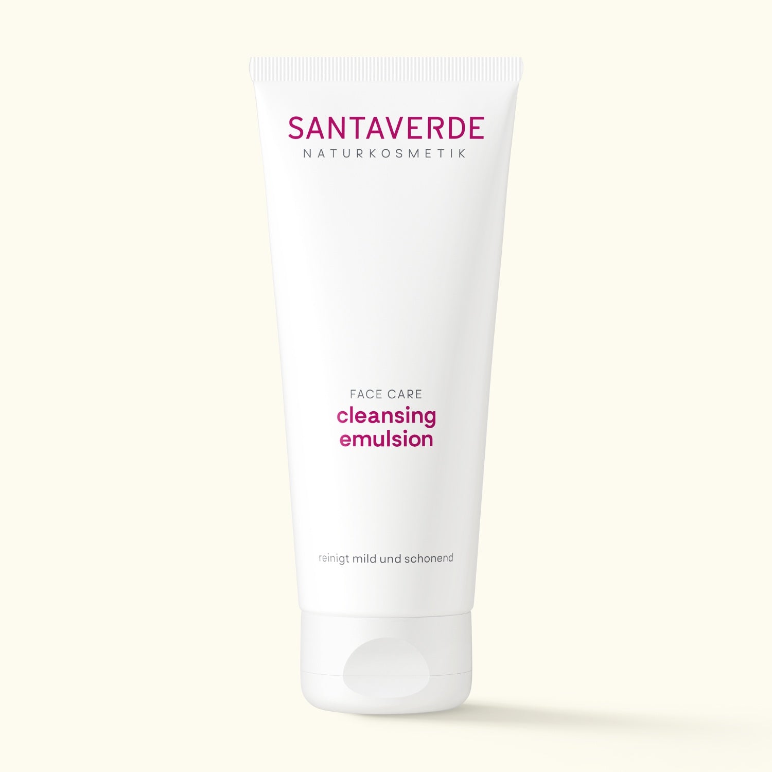 Santaverde Face Care Cleansing Emulsion 100 ml – natürliche Gesichtsreinigung, Aloe Vera Naturkosmetik