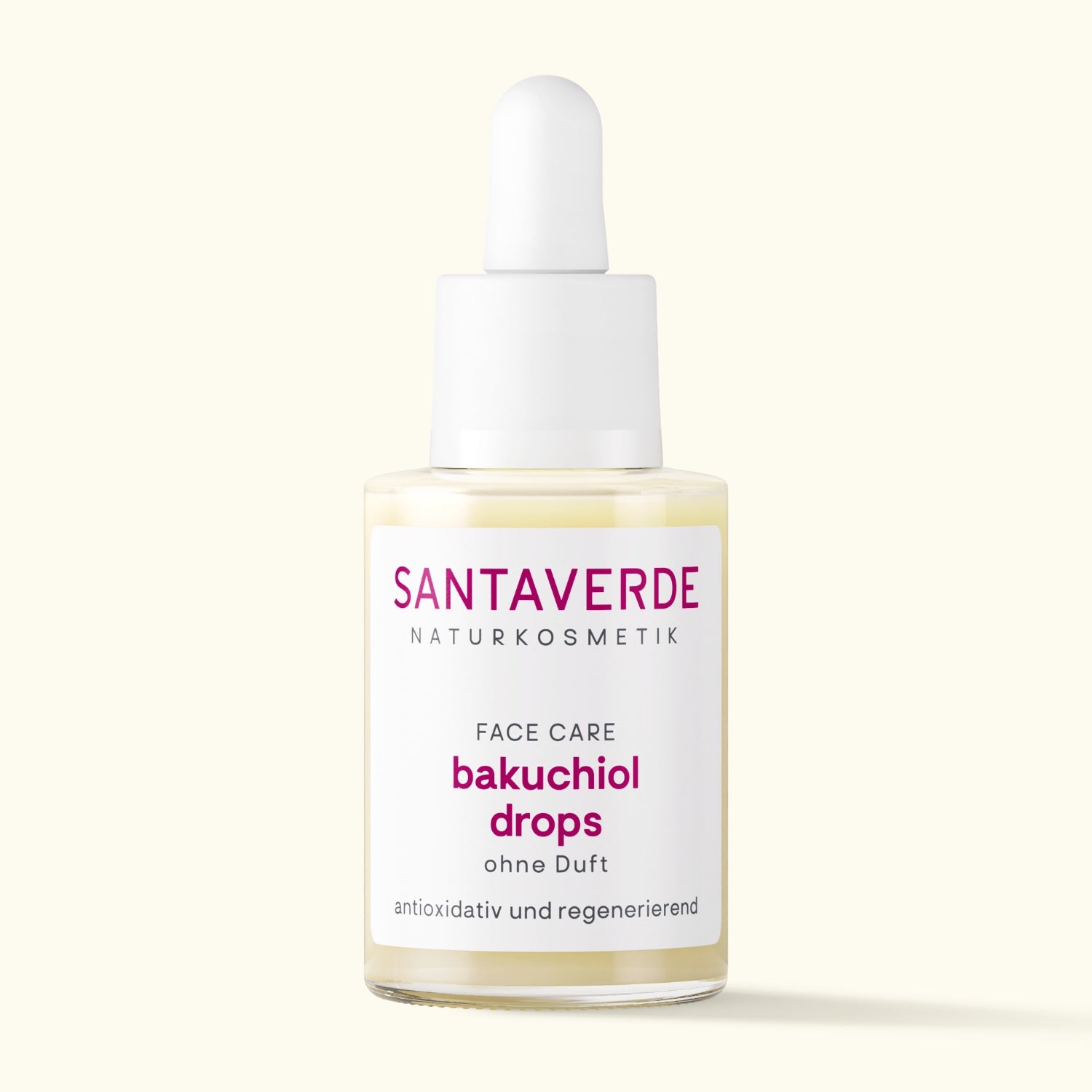 Santaverde Bakuchiol Drops 30 ml regenerierende Gesichtspflege