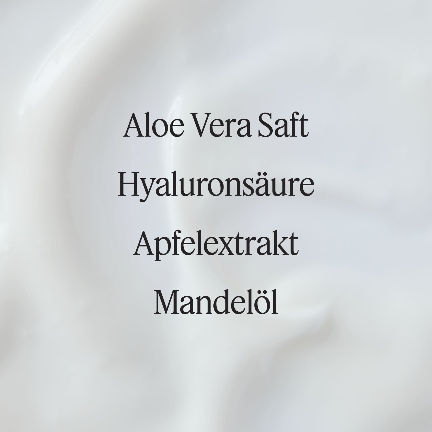 Santaverde Cream Light Textur mit Key Ingredients Aloe Vera und Hyaluron