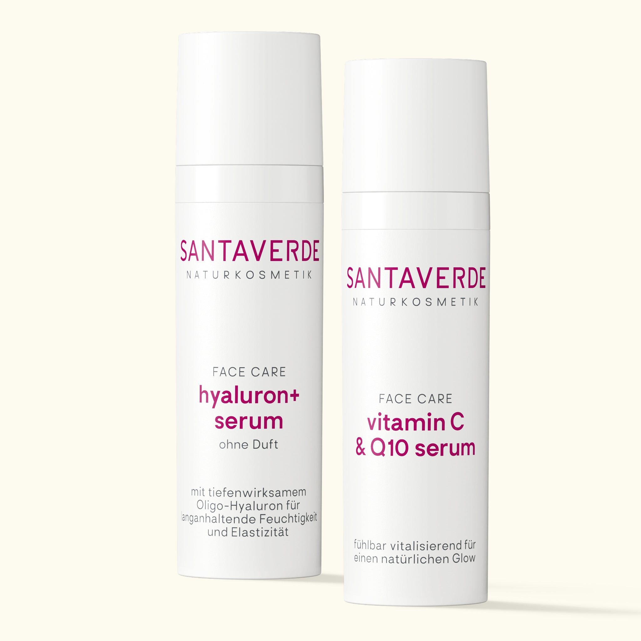 Santaverde Plump & Glow Duo für strahlende Haut