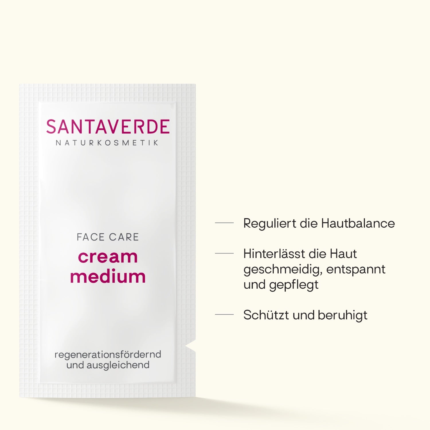 Santaverde Cream Medium 1 ml Probe Gesichtspflege